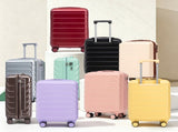 20 Inch ABS Hard Shell Travel Checked Luggage - Scratch Resistant Surface Four Multi-Directional W2787P437160