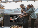 Outdoor Smoker with Double Doors, 2 Detachable Grill Netting Smoking Racks, Charcoal Pan & Water 75765986
