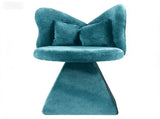 Vanity Chair with Butterfly Back,Swivel Accent Chair Dining Chairs,Makeup Stool for Bedroom Dressing 09159558