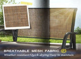 2PCS Outdoor Glider Chair 83597395