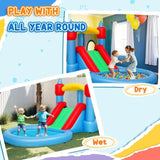 Kids PlayhouseInflatable Water Slide Bounce House 37899217