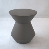 Decorative Garden Conner Table,18.1" H Modern Heavy Duty Patio Sturdy Faux Terrazzo Accent Table W2734P194115