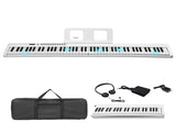 GPP-106 88 Key Folding Piano Semi-Weighted Standard Keyboards Digital Piano with MIDI Bluetooth, 49687437