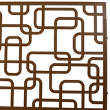 Outdoor & Indoor Privacy Metal Privacy 76" H48" W, Freestanding Decorative Privacy W465P193254