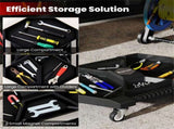 Rolling Tool Creeper PP PVC Storage Caddy with 360&deg Swivel Casters 30LBS Capacity 32768420
