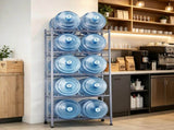 ier Water Jug Holder, 5 Gallon Water Bottle Rack Holds 10 Bottles, Double Row Water Jug Stand for 21500954