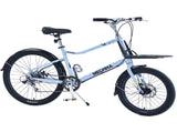 7 Speed, Aluminum Alloy Frame, Multiple Colors 26 Inch Bike,Cargo Bike for Women and Men W1019P218112