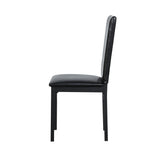 4-piece metal frame dining seats W214119089