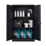 ZUN Metal Storage Cabinet with Locking Doors and Adjustable Shelf, Filing Storage Cabinet , 00968066