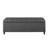 Tufted Top Soft Close Storage Bench B03548309