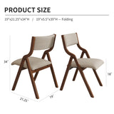 Upholstered folding Dining chair, space saving, easy to carry, Dining Room, No assembly 77185471