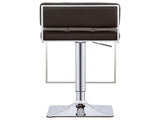 Black and Chrome Adjustable Bar Stool B062P153510