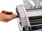 Electric Pasta Maker Noodle Maker Pasta Making Machine Dough Roller Cutter Thickness Adjustable W46564539