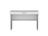 Montana Storage Desk, Spacious Stylish with Drawer and Shelf, White B097P167467