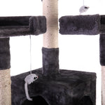 ZUN 67'' Multi-Level Cat Tree Tower, Kitten Condo House with Scratching Posts, Kitty Play Activity W2181P152200