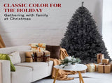 FCH 6ft 1050 Branches PVC Christmas Tree Black 35709404