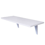 ZUN Folding Wall-mounted Desk White 81391080