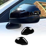 1 Pair Gloss Black Side Rear View Mirror Cover Cap Fit For Honda CRV CR-V 2023-202nh 38567956