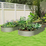 ZUN Garden Bed、 Galvanized Planter 88300818