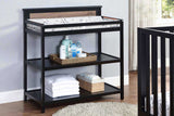 Connelly Changing Table Black/Vintage Walnut B022P204830