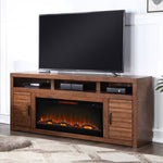 ZUN Bridgevine Home Sausalito 78 inch Electric Fireplace TV Stand Console for TVs up to 95 inches, B108P160236