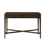 ZUN Fluted 2-drawer Storage Console Table B035P148428