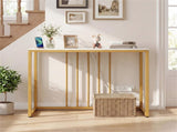 39" Console Table with Built-in Charging Station, Narrow Entryway Table with USB & Type-C Ports 99477409