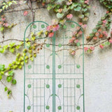 2 Pack Metal Garden Trellis 71" x 19.7" Rustproof Trellis for Climbing Plants Outdoor Flower Support W1586104736