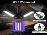 2-in-1 Electric Bug Zapper & Camping Lantern IPX6 Waterproof Rechargeable Mosquito Killer 78640799