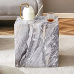 ZUN Elevate your living space with this modern MDF coffee table, which showcases gray textured patterns. W1151P187997