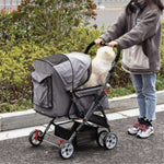 ZUN Dog Stroller /small animal cage/Pet cages （Prohibited by WalMart） 47054651