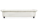 84.65" Rolled Arm Chesterfield 3 Seater Sofa W68061097