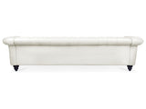 84.65" Rolled Arm Chesterfield 3 Seater Sofa W68061097