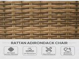 Outdoor Rattan Fire Pit Chairs 15710942