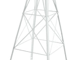 8FT Weather Resistant Yard Garden Windmill White 61519287