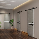 CRAZY ELF 28 "x 80" Integrated Door Slab, No Assembly Required, Covered With 2mm Thick W936126317