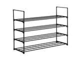 2 Set 4 Tiers Shoe Rack Shoe Tower Shelf Storage Organizer For Bedroom, Entryway, Hallway, and 42895024