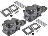 2Pcs Manifold Riser Kit Fit for MerCruiser 1981-2002 Small Big Block V8 V6 18-1976-1 25512838