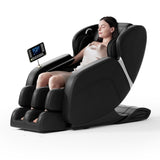 ZUN Full Body Massage Chair, Zero Gravity Mode, Deep Tissue Massage Chair, Foot Massage, 8 Fixed Massage W2561P187959