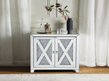 Noralie Mirrored & Faux Diamonds Console Cabinet B2726P446665