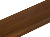 Geometric Block Stacked Wood Console Table with Warm Natural Finish W3123P369192