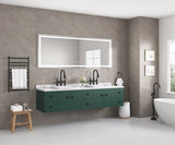 72*32 bathroom led mirror is multi-functional and each function is controlled by a smart touch W2152130266