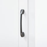 Tall Bathroom Storage Cabinet, Freestanding Storage Cabinet with Twos and Adjustable Shelves, 99964212