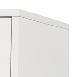 Bathroom Mirror Cabinet - Two Door Wall Cabinet Bathroom Vanity Mirror Cabinet with Facial Tissues W331P279735