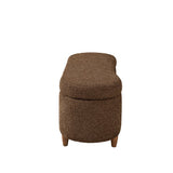 Boucle Flip Top Storage Bench B035P262674