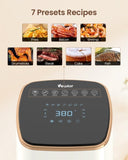 ZUN VEWIOR Air Fryer, 5.3Qt Airfryer with Viewing Window, 7 Custom Presets Large Air Fryer Oven with 14581503