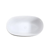 47'' Independent solid surface resin stone bathtub, a modern designed independent bathtub with W2753P191219