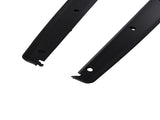 ABS Side Skirt Extension Panel fit for BMW F30 F31 3-Series M Sport 12-18 Black 72711134