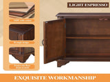 40" Console with Storage Shelf, Retro Entryway with Adjustable Storage Shelf, Sofa Couch W1202P146346