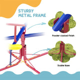 4 Seater Kids Seesaw Swivel Teeter Totter with 360&deg Spinning 39204611